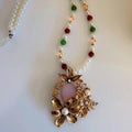 antique Floral Pearl Mala