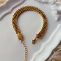 Elegant Gold Link Bracelet