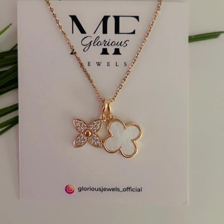 Clover & Butterfly Grace Pendant
