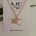 Clover & Butterfly Grace Pendant