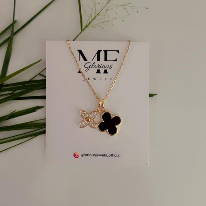 Clover & Butterfly Grace Pendant