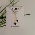 Double Clover Luxe Pendant