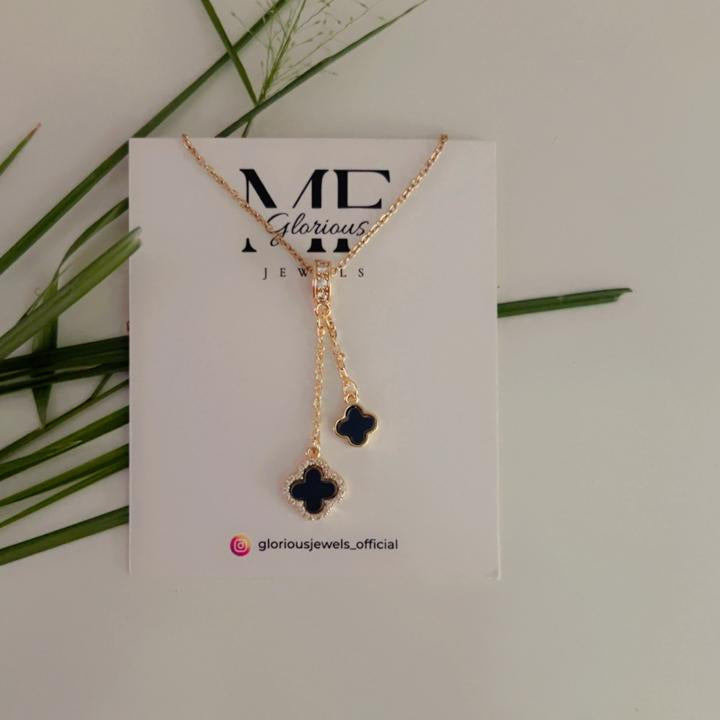 Double Clover Luxe Pendant