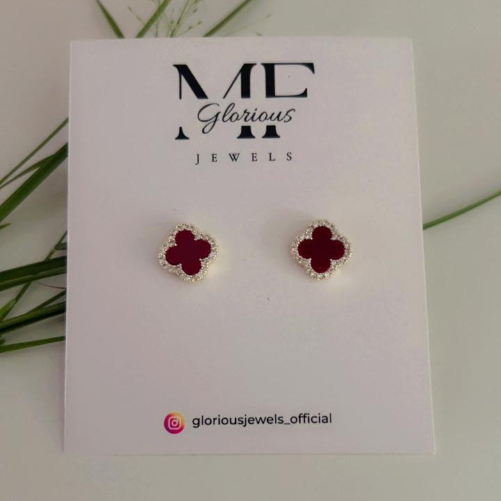 Clover Luxe Stud Earrings