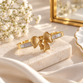 Aurelia Bow Crystal Bangle