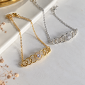 Aurelia Crystal Link Bracelet