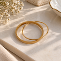 Aurelia Minimal Gold Bangle