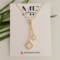 Double Clover Luxe Pendant