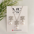 Channel Pearl & Crystal Luxe Set